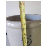 RED Wing Crock #5 With Wooden Handles Beautiful