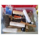 Painting Lot Power Stripper, Rollers Brushes, Clamps, Wood working Tools and MORE