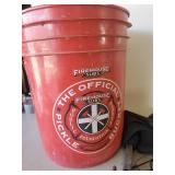 Lot of Various Tools  T-Handle Hex Wrenches Microfiber Towels, Snips and so much more all in a 5Gal Firehouse Subs Bucket