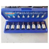 Various Lot of Tools  Deep impack Socket Set, Titan Allen Wrench Set, Screw Drivers and more