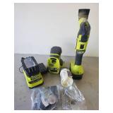 Ryobi  Cordless Multi Tool Sander and Charger Working