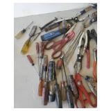 If you need a tool this is your lot  Various items Gallore Scrappers, Crowbars, Pliers Hand Saws you name it