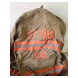 WOW St Paul Firefighters uniform and Helmet  This is a super Cool Lot
