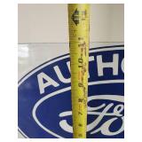 Porcelain FORD Authorized Service Sign 11" x 19"