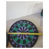 Sports Lot Never Used Retired MN State Flag  2 Good ol Fashion Dart Boards with Darts, Vikings Hard Hat, Vintage World Champ Wheaties Box and More