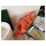 Pet Lot,Raised  water/food Bowl, Lifevest, Spike Collar and more