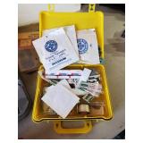 Lot of 2 First Aid Kits with Accessories, slide Hammer Puller Set Leak Detector and more