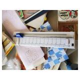 Great Sewing Craft Lot with Vintage Crayola Color Drawing Set