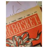 Great Sewing Craft Lot with Vintage Crayola Color Drawing Set