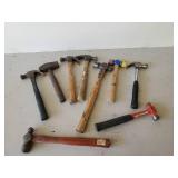 Various Lot of Hammers