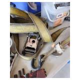 Various Lot of Misc Tools,  Hammers, Sockets, Drill Bits Comes with Plastic Tub