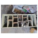 LARGE LOT of Hardware! Misc Screws Nails Washers You Name it!!!!!