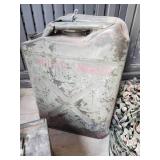 Military Lot Jeep Gas Tank, Camo blind, Ammo box