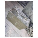Military Lot Jeep Gas Tank, Camo blind, Ammo box