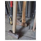 Axe, Sledge Hammer, Extendable Cutter, Rake, Scrapper