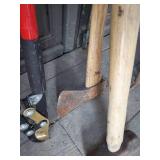 Axe, Sledge Hammer, Extendable Cutter, Rake, Scrapper