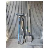 Lawn and Garden Lot  Spade Cutter Shovel and window Washer