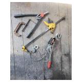Big Red Cable Puller Craftsman Clamp Snips and other Various Tools