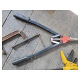 Big Red Cable Puller Craftsman Clamp Snips and other Various Tools
