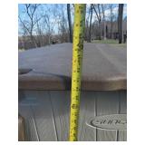 Large Heavy Duty Plastic Storage Shed/Container 52" x 52" x 78" Perfect for the Riding Lawnmower!!