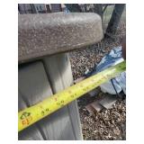 Large Heavy Duty Plastic Storage Shed/Container 52" x 52" x 78" Perfect for the Riding Lawnmower!!