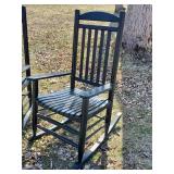 2 Beautiful quality Outdoor Rocking Chairs in Solid Condition