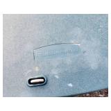 2 Large Heavy Duty Plastic Storage Sheds / One in perfect condition, other needs door repair