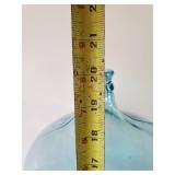 Vintage Large Glenwood Mpls. Mn Blue Glass Water Jug