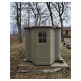 Large Garden Shed with Doors on all sides Must Move/Disassemble Yourself