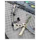 Outdoor Sport Lot with Apex Camo Bow With Case and Arrows With Two Targets Fishing Rods-Case-and More