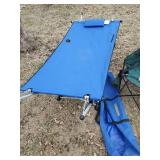 Camping Lot lightly used Folding Hammock, Camp Chairs, Lounger, Folding  Canvas Table and more