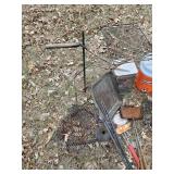 2 Iron over the Fire Cooking Grates, Gatorade Drink Cooler, HotDog Sticks, Power Cord and more