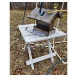 Lawn Golf, Folding Wooden Table, Garden Hose with roller, Flower Hooks and More