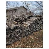 Cut and Stacked Wood Buyer Must Load Themselves