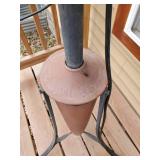 Holmes Outdoor Electric Fan Mister Hooks up to a Water hose