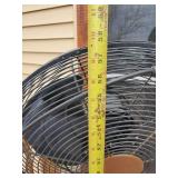 Holmes Outdoor Electric Fan Mister Hooks up to a Water hose