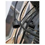 Holmes Outdoor Electric Fan Mister Hooks up to a Water hose
