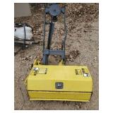 John Deere Tiller, Fimco Sprayer, John Deere Blower Bagger and  other Accessories