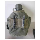 Authentic Military Items Folding Shovel, Flashlight Canteen and More