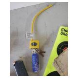 45 Auto Ammo, Targets, and Gun Clips with Some Ammo in them, and Gun Lock