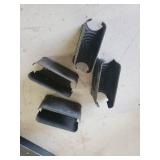 45 Auto Ammo, Targets, and Gun Clips with Some Ammo in them, and Gun Lock