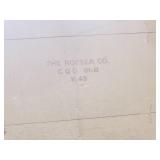 LARGE Military Lot, Military 2-tiered Wooden Box, Folding Cot with foam pad, Large Ammo Shell, Patches, And SO Much More