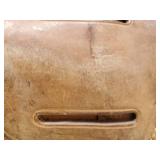 Vintage U.S Leather Gun Holsters Enger-Kress and 2 knife Clip on Sheaths