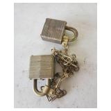 Authentic Military Lot with Hollowed out Grenades, Canteen, U.S. Locks and More