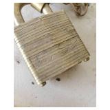 Authentic Military Lot with Hollowed out Grenades, Canteen, U.S. Locks and More