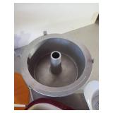 Great Lot of Kitchen/Baking items Camping CornPopper and Toaster, Egg Poacher, Pamperd Chef Baking Dishes and More