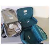 Pyrex Baking Dish, Pyrex Glass Bread Pan,  with 2 Pyrex Warming Cases and 1 Pyrex chiller with Freezer Packs