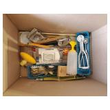 LARGE Lot of KitchenWare Almost Everything you could need, Measuring Cups, Anchor Hocking, Animal themed Heavy duty Corn no the Cob Sticks, Vintage Wood Handle Utinsels and More