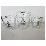 LARGE Lot of KitchenWare Almost Everything you could need, Measuring Cups, Anchor Hocking, Animal themed Heavy duty Corn no the Cob Sticks, Vintage Wood Handle Utinsels and More