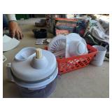 Whats That you Say? More Kitchen Accessories! Red Wing Drying Towels Queen Anne GlassBake, Muffin Tins, Pyrex, So So Much More